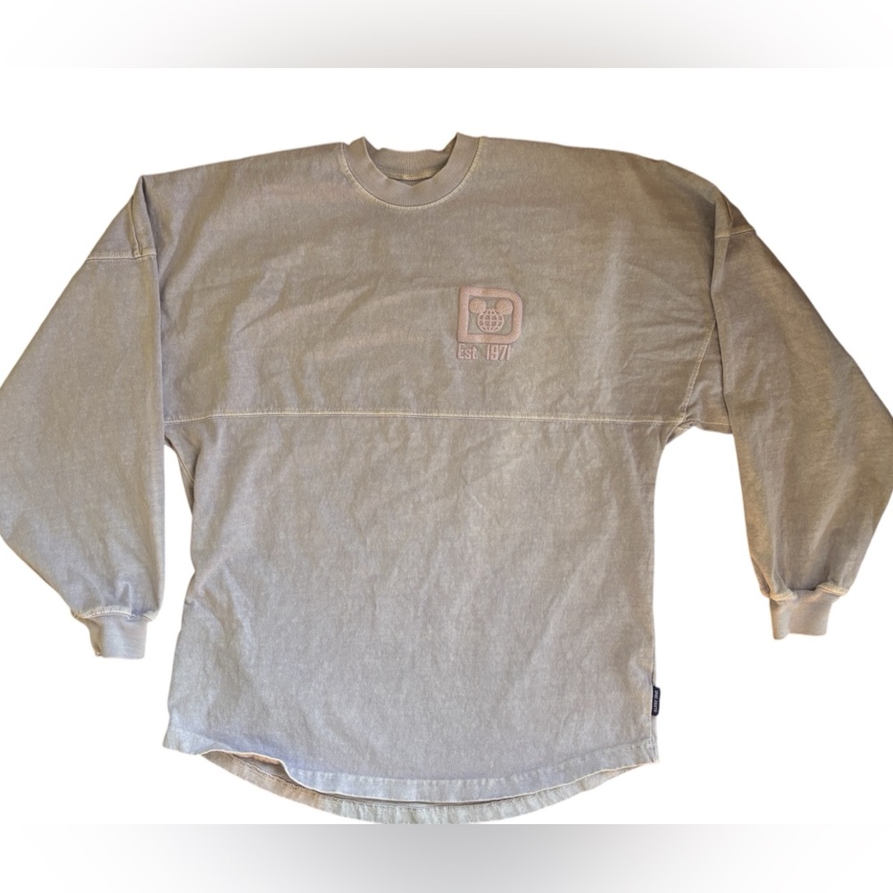 Spirit Jersey Walt Disney World Light Purple Glitter Long Sleeve T-shirt Adult